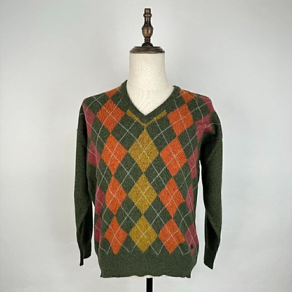 Burberrys Vintage Pure Lambswool Sweater Unisex - Picture 1 of 9